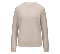 Rundhals-Pullover aus Schurwolle und Kaschmir Fadenmeister Berlin beige 36