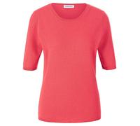 Rundhals-Pullover aus Schurwolle und Kaschmir Peter Hahn pink 46