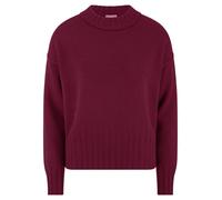 Rundhals-Pullover aus Schurwolle und Kaschmir Peter Hahn rot 38