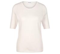 Rundhals-Pullover aus Schurwolle und Kaschmir Peter Hahn weiss 42