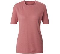 Rundhals-Pullover aus Seide Kaschmir Peter Hahn rosé 44