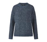Rundhals-Pullover Fadenmeister Berlin blau 46