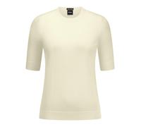 Rundhals-Pullover Farbella BOSS weiss 38