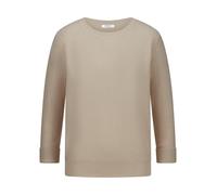 Rundhals-Pullover Kaschmir Peter Hahn beige 42