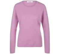 Rundhals-Pullover Kaschmir Peter Hahn lila 38