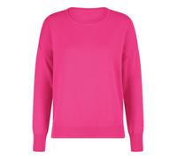 Rundhals-Pullover Kaschmir Peter Hahn pink 40