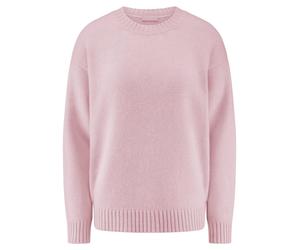 Rundhals-Pullover Kaschmir Peter Hahn rosé 38/40