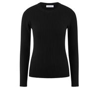 Rundhals-Pullover Kaschmir Peter Hahn schwarz 46
