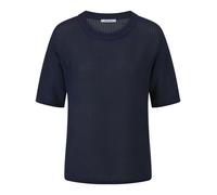 Rundhals-Pullover Peter Hahn blau 46
