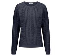 Rundhals-Pullover Peter Hahn blau 46