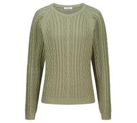 Rundhals-Pullover Peter Hahn grün 36