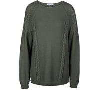 Rundhals-Pullover Peter Hahn grün 36
