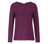 Rundhals-Pullover Peter Hahn lila 44