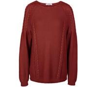 Rundhals-Pullover Peter Hahn rot 38