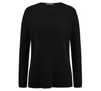 Rundhals-Pullover Peter Hahn schwarz 42