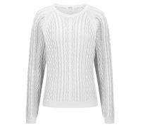 Rundhals-Pullover Peter Hahn weiss 42