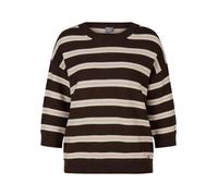 Rundhals-Pullover Rabe braun 50