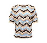 Rundhals-Pullover Rabe mehrfarbig 38