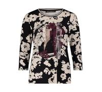 Rundhals-Shirt 3/4-Arm Betty Barclay schwarz 48