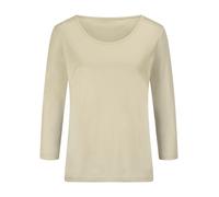 Rundhals-Shirt 3/4-Arm Fadenmeister Berlin beige 48