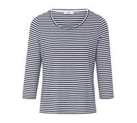 Rundhals-Shirt 3/4-Arm Peter Hahn blau 48