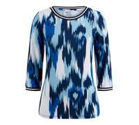 Rundhals-Shirt 3/4-Arm Peter Hahn blau 48