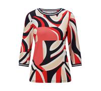 Rundhals-Shirt 3/4-Arm Peter Hahn rot 40