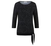 Rundhals-Shirt 3/4-Arm Peter Hahn schwarz 38