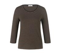 Rundhals-Shirt 3/4-Arm Peter Hahn schwarz 52