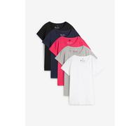 Rundhals-Shirt (5er-Pack) 44/46 (L)