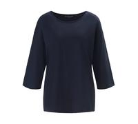 Rundhals-Shirt Gurli Green Cotton blau 52