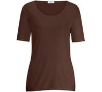 Rundhals-Shirt langem 1/2-Arm Peter Hahn braun 38