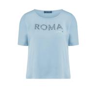 Rundhals-Shirt Laura Biagiotti Roma blau 38