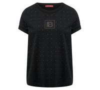 Rundhals-Shirt Laura Biagiotti Roma schwarz 38