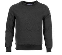 Rundhals-Sweatshirt aus Molton Peak Mountain Camurac Grau L