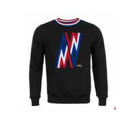 Rundhals-Sweatshirt aus Molton Peak Mountain Contamine Schwarz 2XL