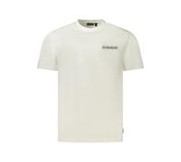 Napapijri Dati Kurzarm-t-shirt L White Heron