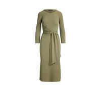 Rundhalskleid mit Bindedetail vorne XXXL Green