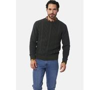 Rundhalspullover BABISTA "Pullover BARLINO", Herren, Gr. M, grün (oliv), Obermaterial: 100% Baumwolle CO., Pullover Rundhalspullover (49668354-M) oliv