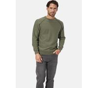 Rundhalspullover BABISTA "Pullover TESSALINI", Herren, Gr. L, grün (oliv), Obermaterial: 100% Baumwolle CO., unifarben, normal, Rundhals, Pullover Rundhalspullover (58774100-L) oliv