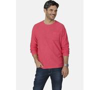 Rundhalspullover BABISTA "Pullover TESSAVISTA", Herren, Gr. 52, rot (hellrot), Obermaterial: 100% Baumwolle CO., Pullover Rundhalspullover (34274721-52) hellrot