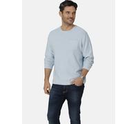 Rundhalspullover BABISTA "Pullover TESSAVISTA", Herren, Gr. 58, blau (hellblau), Obermaterial: 100% Baumwolle CO., Pullover Rundhalspullover (13081216-58) hellblau