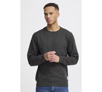 Rundhalspullover BLEND "BHAnders", Herren, Gr. 3XL, charcoal mix, Sweatware, 60% Baumwolle, 40% Polyester, unifarben, Basic, normal normal, Rundhals, Pullover Rundhalspullover, Klassischer Sweatpullov
