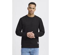 Rundhalspullover BLEND "BHAnders", Herren, Gr. L, schwarz, Sweatware, 60% Baumwolle, 40% Polyester, unifarben, Basic, normal normal, Rundhals, Pullover Rundhalspullover, Klassischer Sweatpullover mit 