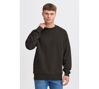 Rundhalspullover BLEND "BHCopper", Damen, Gr. XL, schwarz, Sweatware, 50% Baumwolle, 50% Polyester, unifarben, Basic, relaxed fit normal, Rundhals, eingesetzt, Pullover Rundhalspullover, Klassischer S