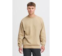 Rundhalspullover BLEND "BHCopper", Damen, Gr. L, cornstalk, Sweatware, 50% Baumwolle, 50% Polyester, unifarben, Basic, relaxed fit normal, Rundhals, eingesetzt, Pullover Rundhalspullover, Klassischer