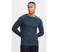 Blend BHGandolf Herren Strickpullover Feinstrick Pullover mit Rundhalsausschnitt 100% Baumwolle Regular fit, Größe:L, Farbe:Navy (70230)