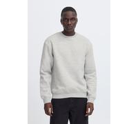 Rundhalspullover BLEND "BHJUST", Herren, Gr. L, stone mix, Sweatware, 60% Baumwolle, 40% Polyester, unifarben, Basic, normal normal, Rundhals, Pullover, Klassischer Sweatpullover mit Rundhalsausschnit