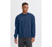 Rundhalspullover BLEND "BHJUST", Herren, Gr. XL, blau (marineblaus), Sweatware, 60% Baumwolle, 40% Polyester, unifarben, Basic, normal normal, Rundhals, Pullover Rundhalspullover, Klassischer Sweatpul