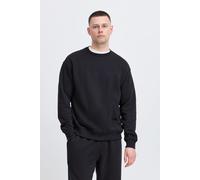 Rundhalspullover BLEND "BHJUST", Herren, Gr. XL, schwarz, Sweatware, 60% Baumwolle, 40% Polyester, unifarben, Basic, normal normal, Rundhals, Pullover Rundhalspullover, Klassischer Sweatpullover mit R